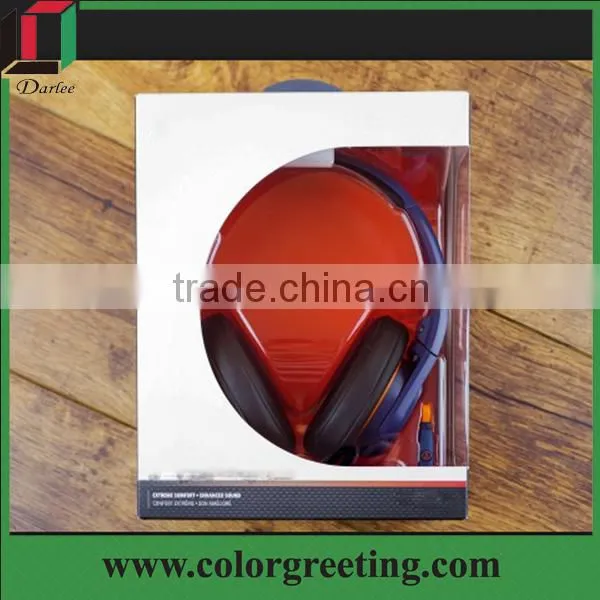 Newest Blister Window Earphone Box Bluetooth Headphone Packaging Box With Magnet Closure photo-5