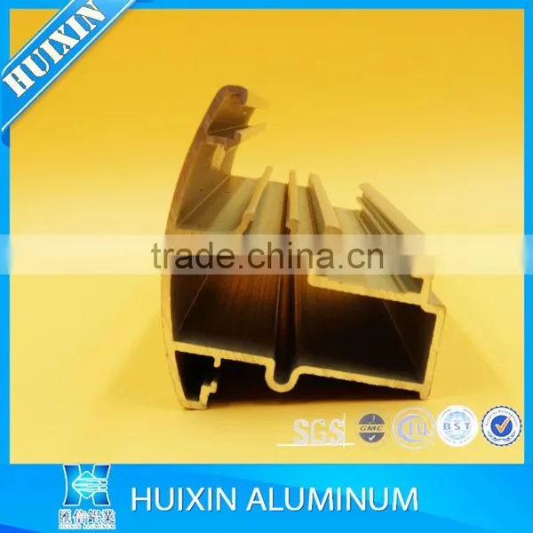Aluminum Profiles With Woodgain and Powder Coated for Kitchen Cabinet Market photo-5