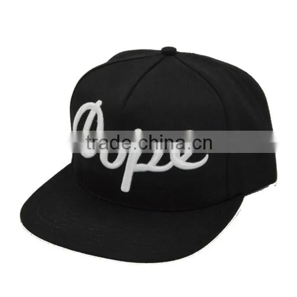 3d Embroidery 5 Panel Snapback Hats Wholesale photo-3