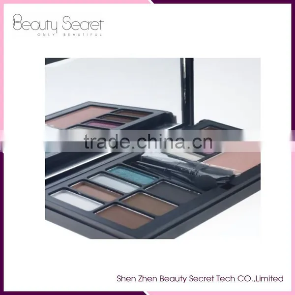 Hot!! Professional 12 Color Eyeshadow in Bronz Palette With Makeup Tool photo-4