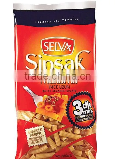 Quick %100 Durum Wheat 0.35 kg Quick Sedanini Rigate Pasta