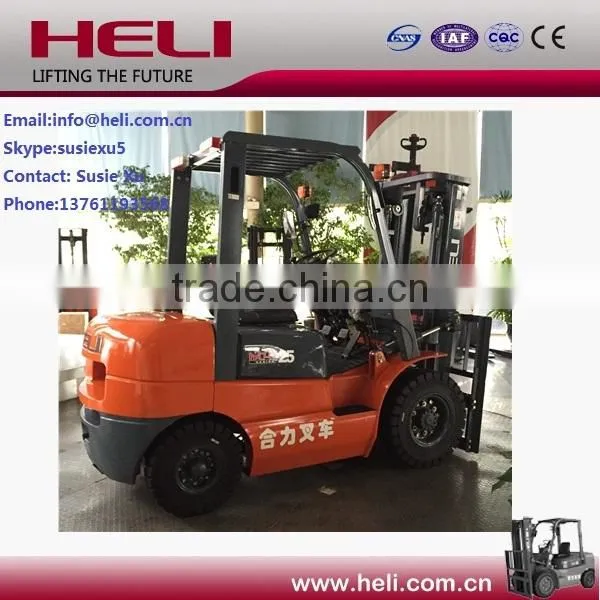 China Top1 Material Handing Equip Manufacturer Heli Forklift 2.5 Ton photo-3