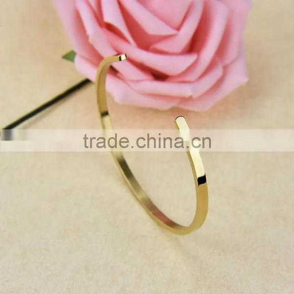 2017 Custom Message Engraved Women Bracelet Bangle photo-2