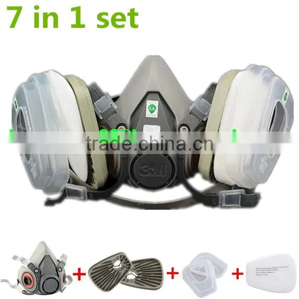 3M 6200 Half-Face Respirator , Medium,Breathe Clearly When Grinding, Welding or Painting photo-3