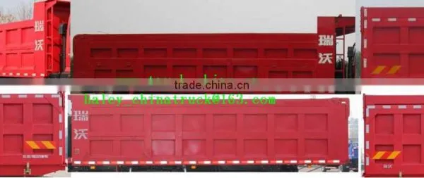 China Foton Rowor 8*4 Dump Truck for Sale photo-3