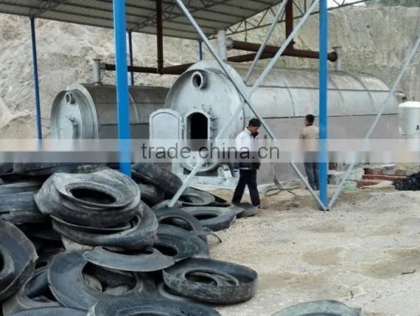 Pyrolysis Plant Pyrolysis Machine for Plastic and Tyre Convert to Fuel photo-2