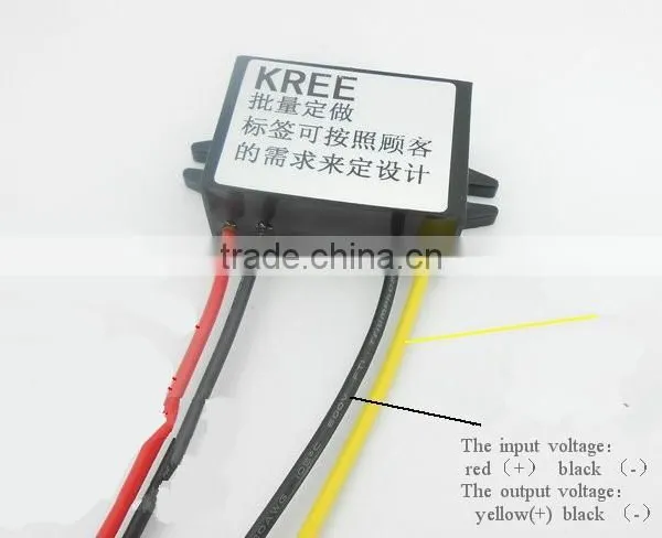 24V36V48V Turn 12V3A Power Converter Module DC-DC Buck Regulator 12V 15V to 55V Switch Module photo-2