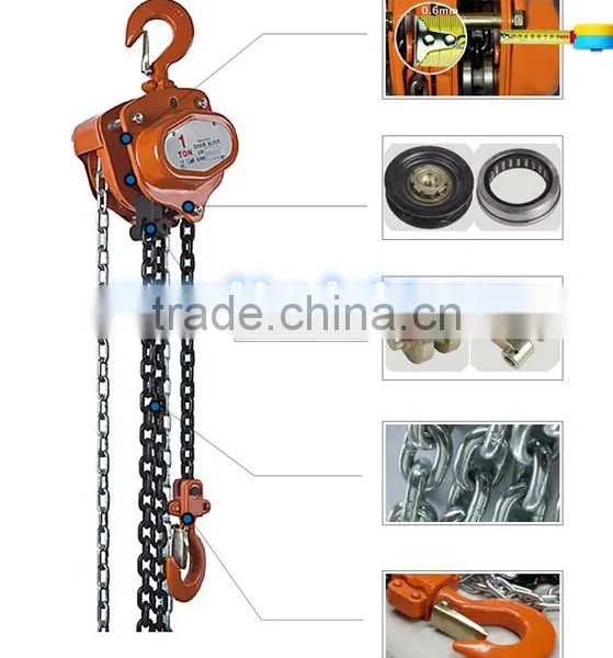 Manual Lifting Hoist Lift Hoists 0.5 Ton Chain Block Hoist photo-2