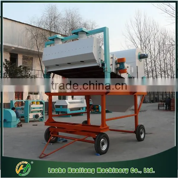 High Capacity Movable Lentil Cleaning Machine With Dedust photo-6
