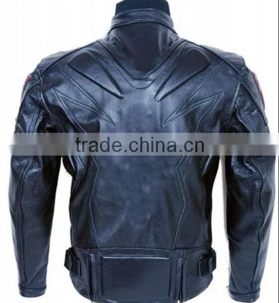 Genuine Leather Racing Suit for Motorcycle and Bicycle photo-3