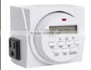 7-Day Dual Outlet Digital Timer for grow tent Digital Timer, Dual Outlets