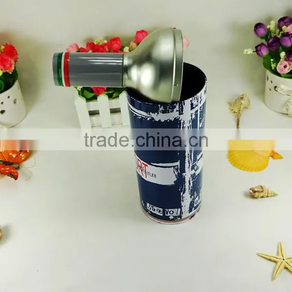Factory Professional CMYK Print Metal Tin Box for Wine photo-2