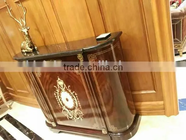 Royal Design Dinning Room Furniture Hand Carved Wooden Sideboard Cupboard photo-3