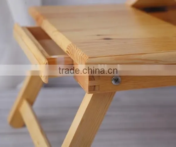 Vivinature Wooden Laptop Desk and Living Room Tablet Desk photo-4