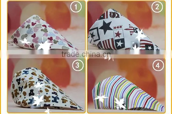 Trangle Cotton Bandana Bibs Wholesale photo-3