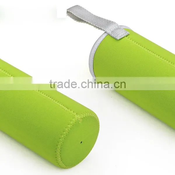 Insulated Heat Resistant Borosilicate Sport Water Bottle With Fabric Sleeve photo-5