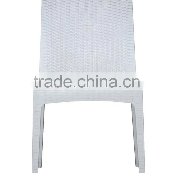 Garden White Stacking Chair photo-4