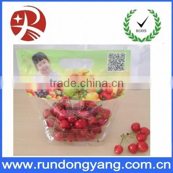 Customized Fruit Packaging Bag for Grape/cherry/fruit photo-3