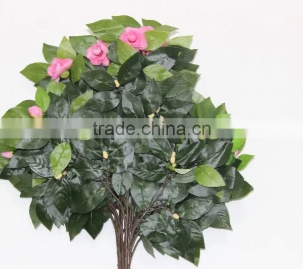 Artificial Azalea Leaves,Cheap Decorative Artificial Flower China Wholesale photo-5
