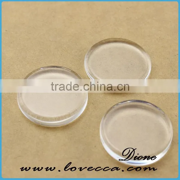 DIY Decorative Cabochon 8-30MM Round Clear Magnifying Cabochon Glass photo-3