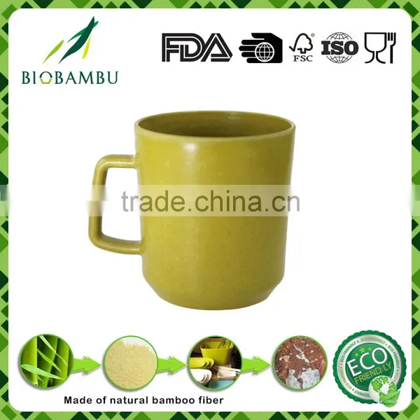 Traditionary Biological Cheap Bamboo Fiber Coffee Cup Mugs photo-4