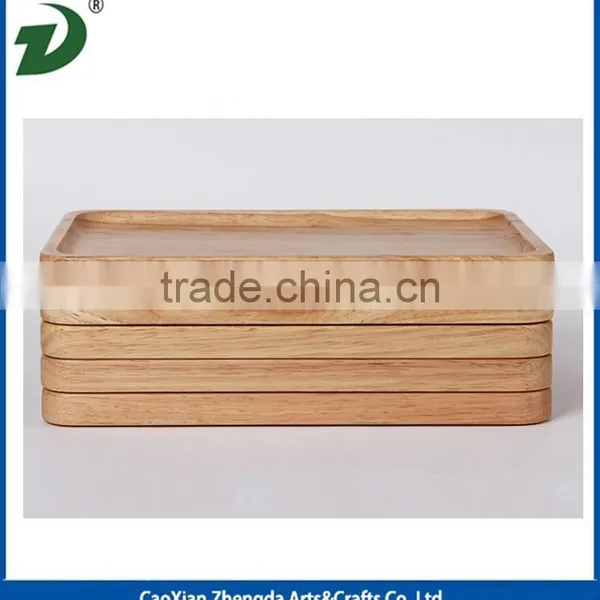 Light Weight Cheap Paulownia Wooden Box Tray photo-5