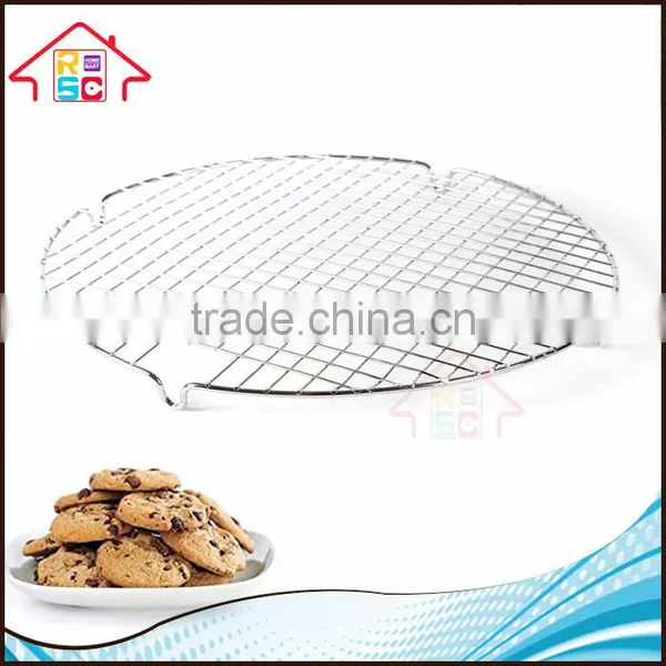 NBRSC Reliable Company Multi-Purpose Stainless Steel Cross-wire Round Baking and Cooling Rack photo-5