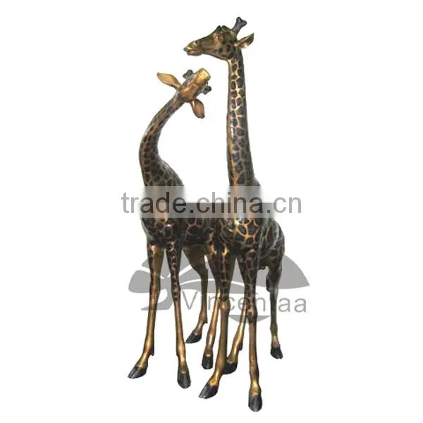 High Quality Brass Giraffe Statue VSL-063 photo-5