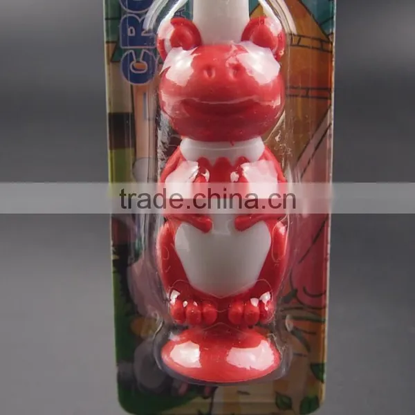 Child Toothbrush Bring Sucker Cap Dental Toothbrush Wholesale Cheap ToothbrushYangzhou Manufacturer photo-2