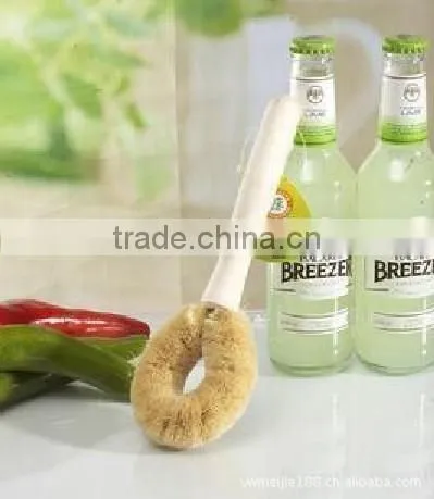 2015 Hot Sell Pot Cleaning Brush With Wooden Handle photo-3