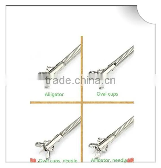 CE ISO 2.3mm Disposable Flexible Colonoscopy Alligator Tissue Sampling Biopsy Forceps photo-2