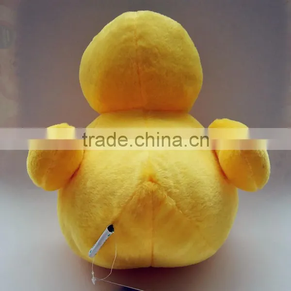 Bright Colored Plush Duck Toy for Baby photo-3