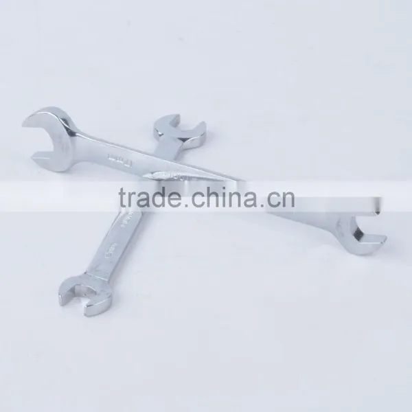 10 Pcs Mirror Surface Double End Wrench Set,ANSI Double Open End Wrench Set,metric CR-V Anti-rust Double Open End Wrench Set photo-3