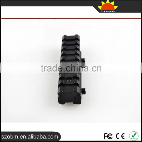 D0012 21mm Aluminum Alloy Tactical Flashlight Scope Mount Rail Weaver photo-5
