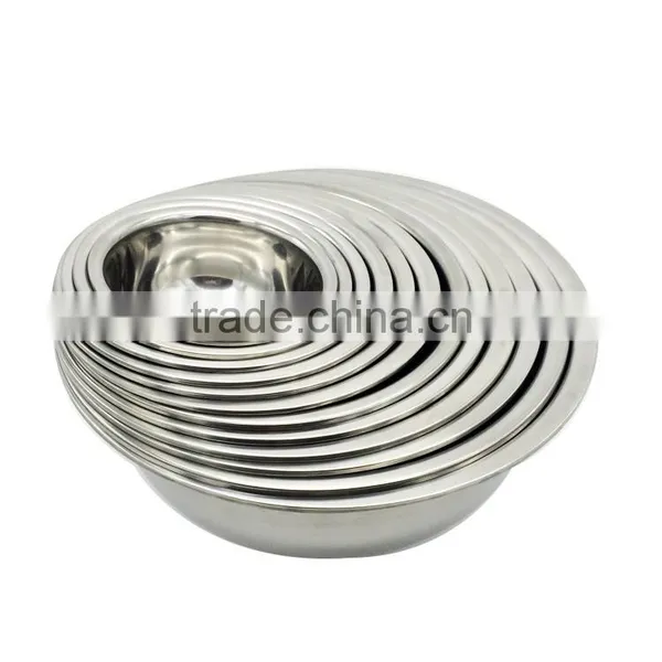 Stainless Steel Buffet Bowl/Diagonal Food Bowl/Fruit Bowl for Cafeteria photo-6