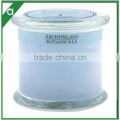 Multi Colored Scented Candle in Glass Jar With Glass Lid photo-2