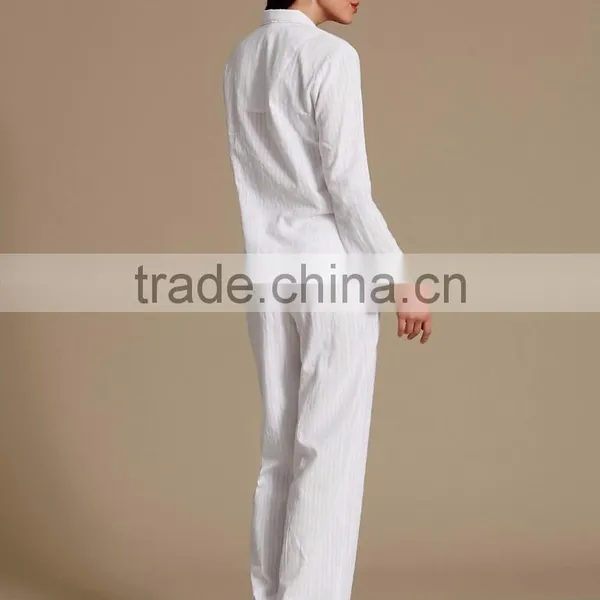 Hot-sale Mature Sleepwear Pure Cotton Striped Long Sleeve Women Sleepwear Pyjama Set Secret Treasures Sleepwear photo-3