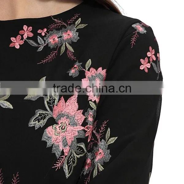 Latest Fashion Women Custom Embroidery Bomber Jackets photo-6