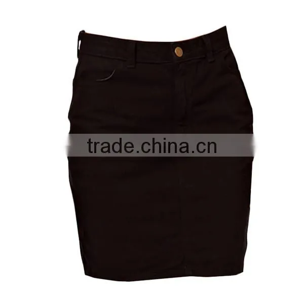 Ladies/Women Most Popular High Quality Pencil Skirt Short Denim Skirts photo-2