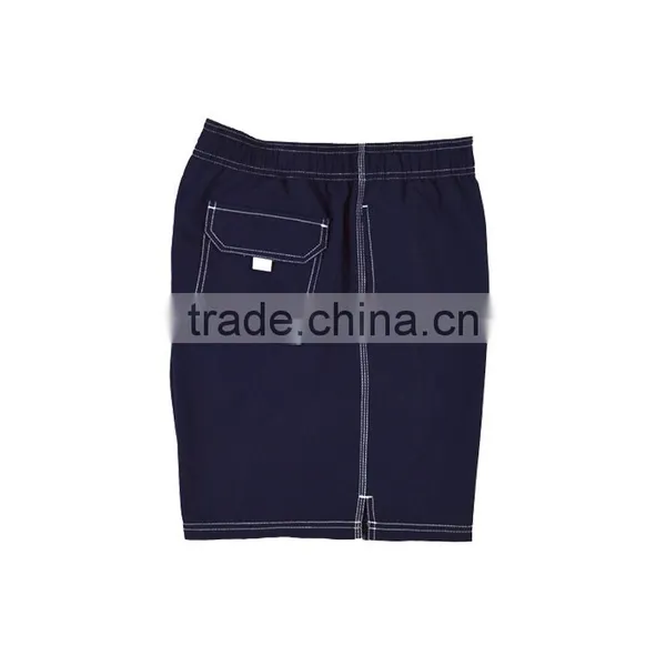 Men Microfibre Peach Base Style Boardshorts, 100% Polyester Solid Color Board Short photo-3