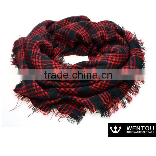 Wholesale Fashionable Tartan Plaid Scarf photo-5