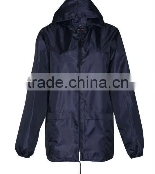 2014 Black Long Sleeve Hood Fashion Bethany Pac- A- Mac Jacket photo-3