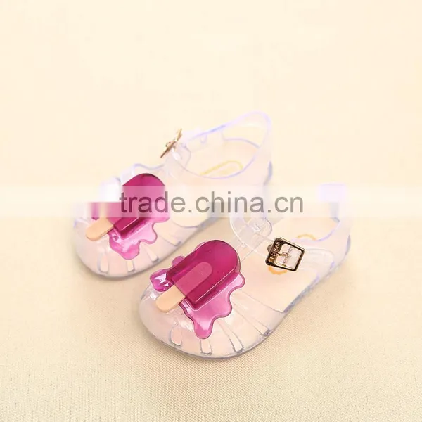 Ice Cream Design Cute Girl's Summer Sandals photo-4
