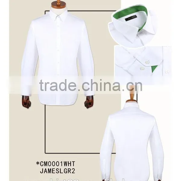 100% Cotton Blue Poplin Custom Made to Measure Custom Mens Dress Shirt photo-6