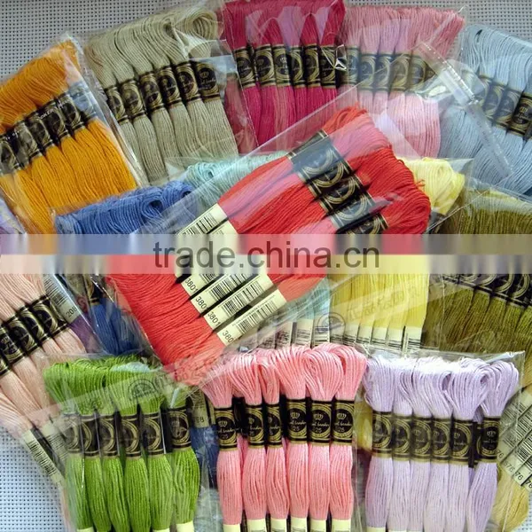 100% Egyptian Long Fibre Cotton 12 Pieces Cross Stitch Thread photo-4