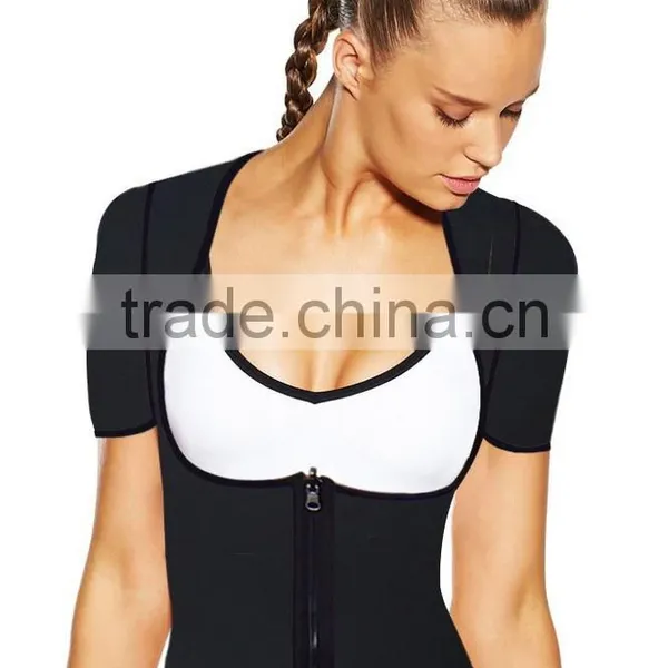 Ultra Sweat Neoprene Sweat Gym Fitness Thermal Full Body Suit Women Fitness Activewear Waist Training Corsets photo-6