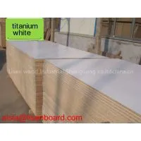 Particle Board Laminated With Black/white Coloured, 18mm Cheap Price Chipboard