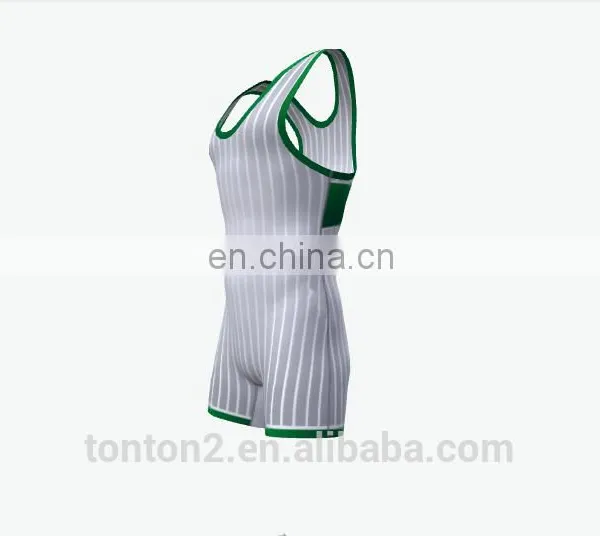 Sublimation Quick Dry New Wresting Singlet photo-2