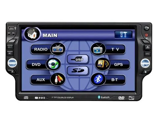 Volkswagen DVR Waterproof Car Radio 8 Inches 1080P