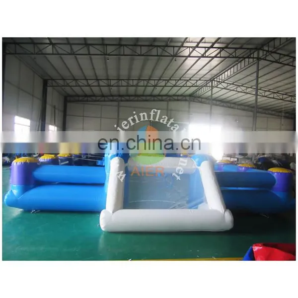 AIER New Inflatable Football Field / Inflatable Football Pitch / Inflatable Soap Soccer Field photo-3
